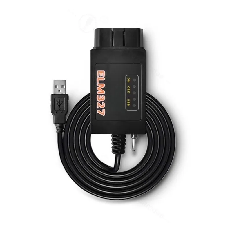 ELM327 USB Cable 25K80 FT232RL With Switch OBD2 Diagnostic Cable Car Hidden Function Programming Line