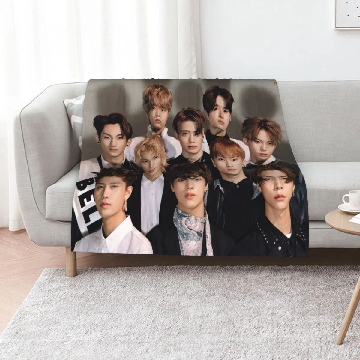 nct127 regulate Throw Blanket Large Personalized Gift Retros Thins wednesday Weighted Blankets