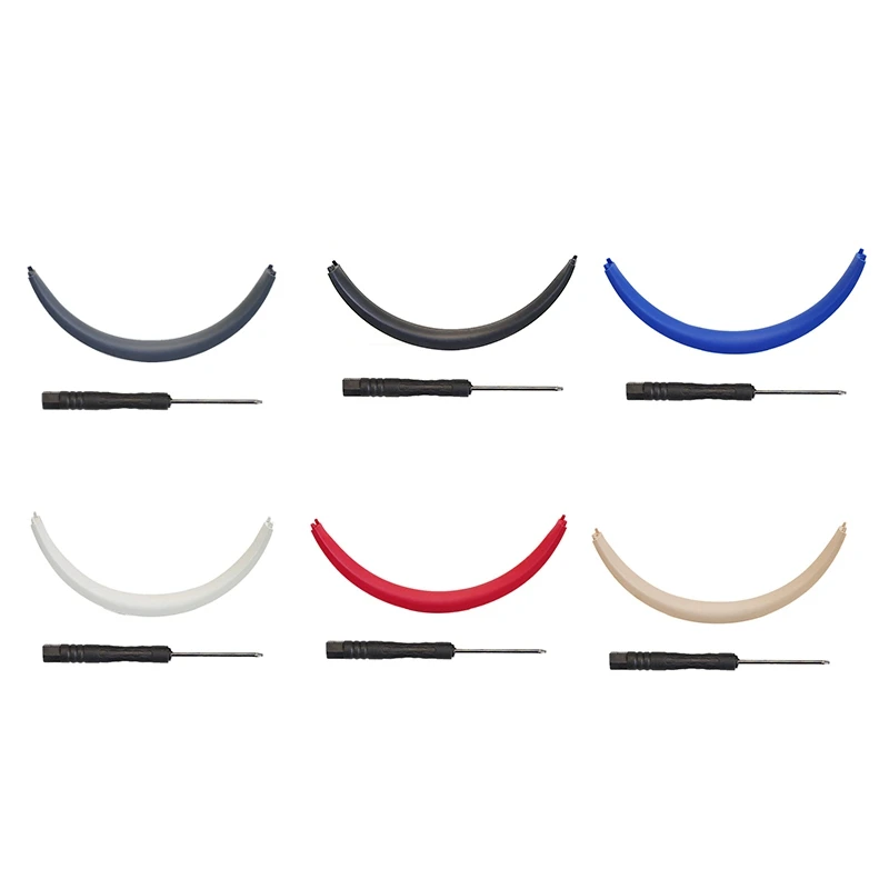 RISE-Replacement Headband Arch Silicone Headband For Beats Studio 2 Studio 3 Wireless Headphones Repair Parts