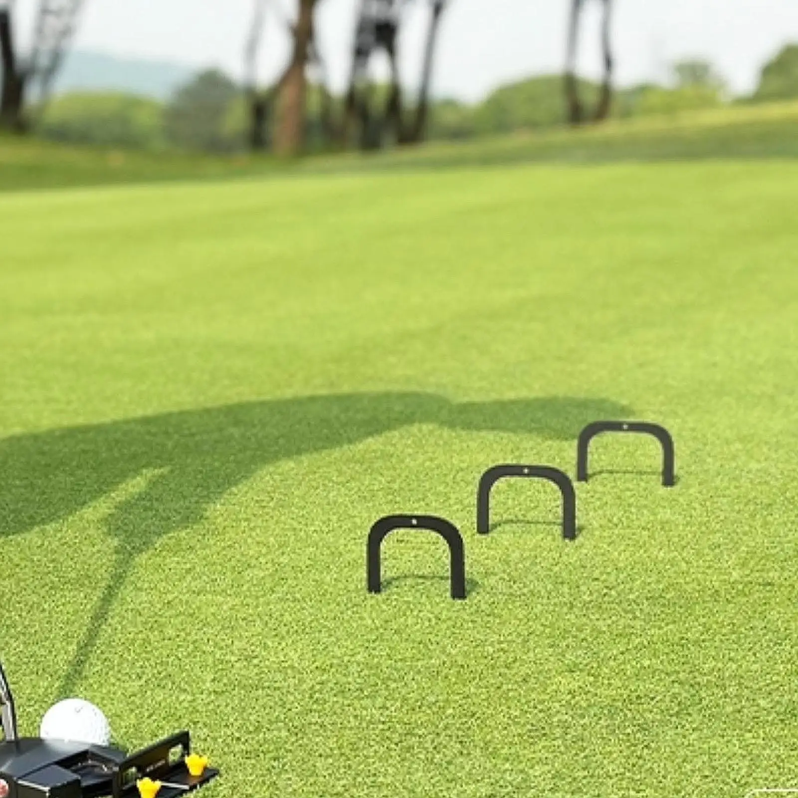 

3x Golf Putting Gates Putter Target 60/70/80mm Portable Putt Gates Training Equipment