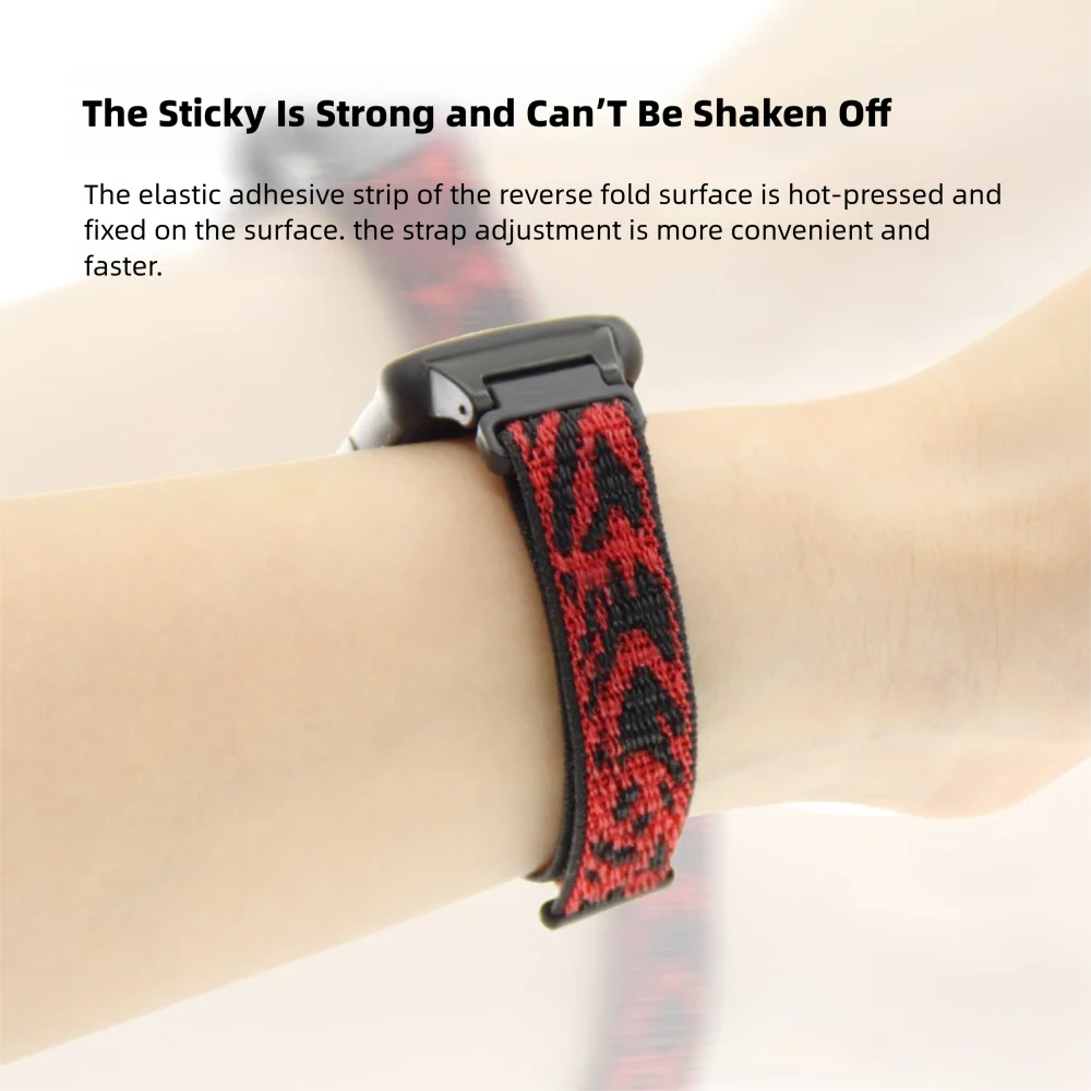 Nylon Watch Strap with Protective Case For Huawei Band 6/6Pro/7 Honor Band 6/7 Quick Release Washable Sport Smart Watch Band