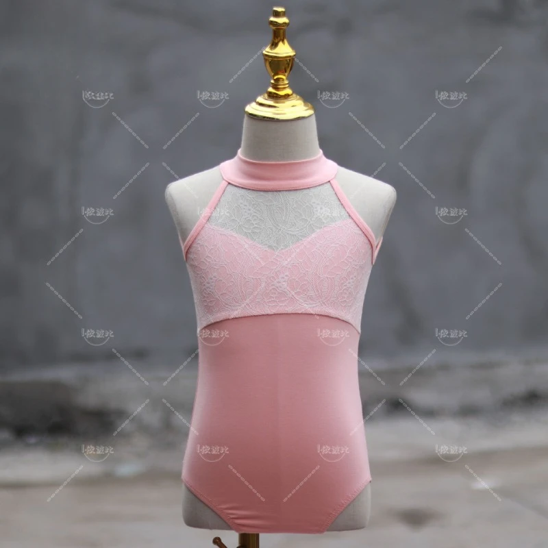 Roupa de Dança Infantil, Roupa de Treino de Meninas, Sem Mangas, Vestido Latino, Saia Princesa, China, Verão