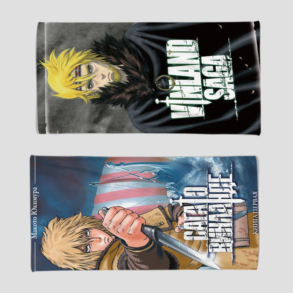 

V-Vinland Saga Manga Towel Absorbent Quick dry Soft Yoga Swimming Resort Mountain Climbing Towel beach towel