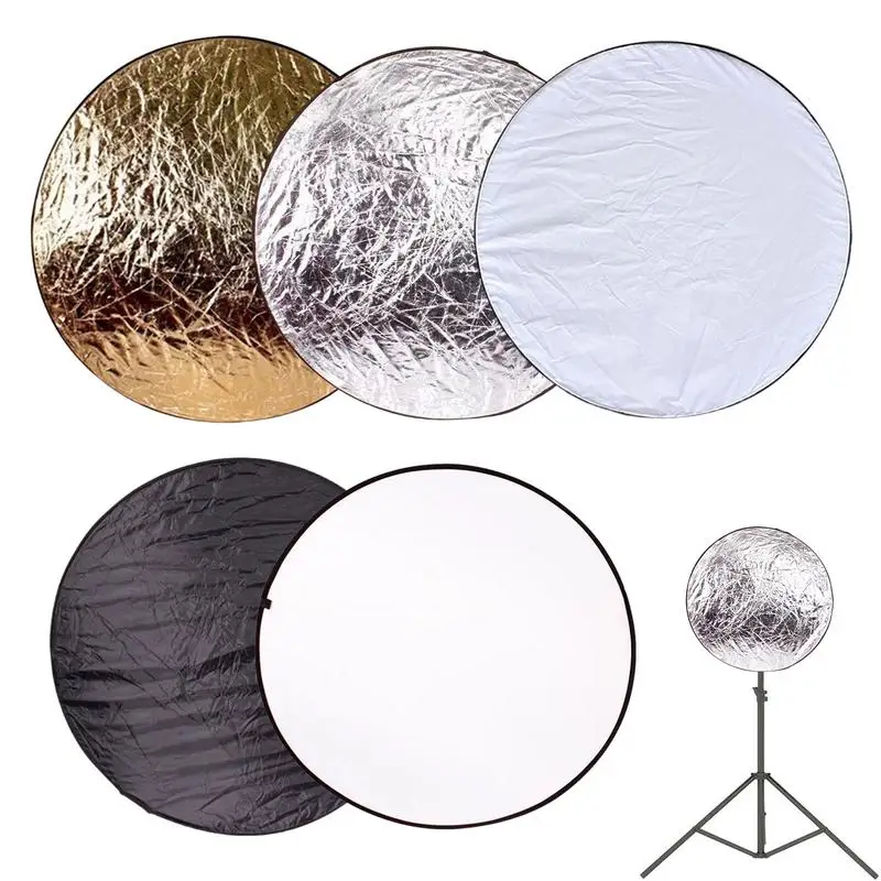 

Light Diffuser Light 5 In 1 Diffuser Panel Round Outdoor Light Reflector For Photography Foldable Photography Diffuser For Photo