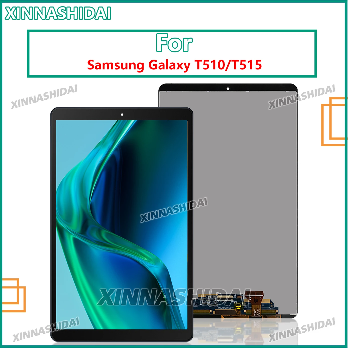 

Новый дисплей для Samsung Galaxy Tab10.1 2019 T510 T515 T517 SM-T510 SM-T515, ЖК-дисплей, дигитайзер сенсорного экрана, запасные части
