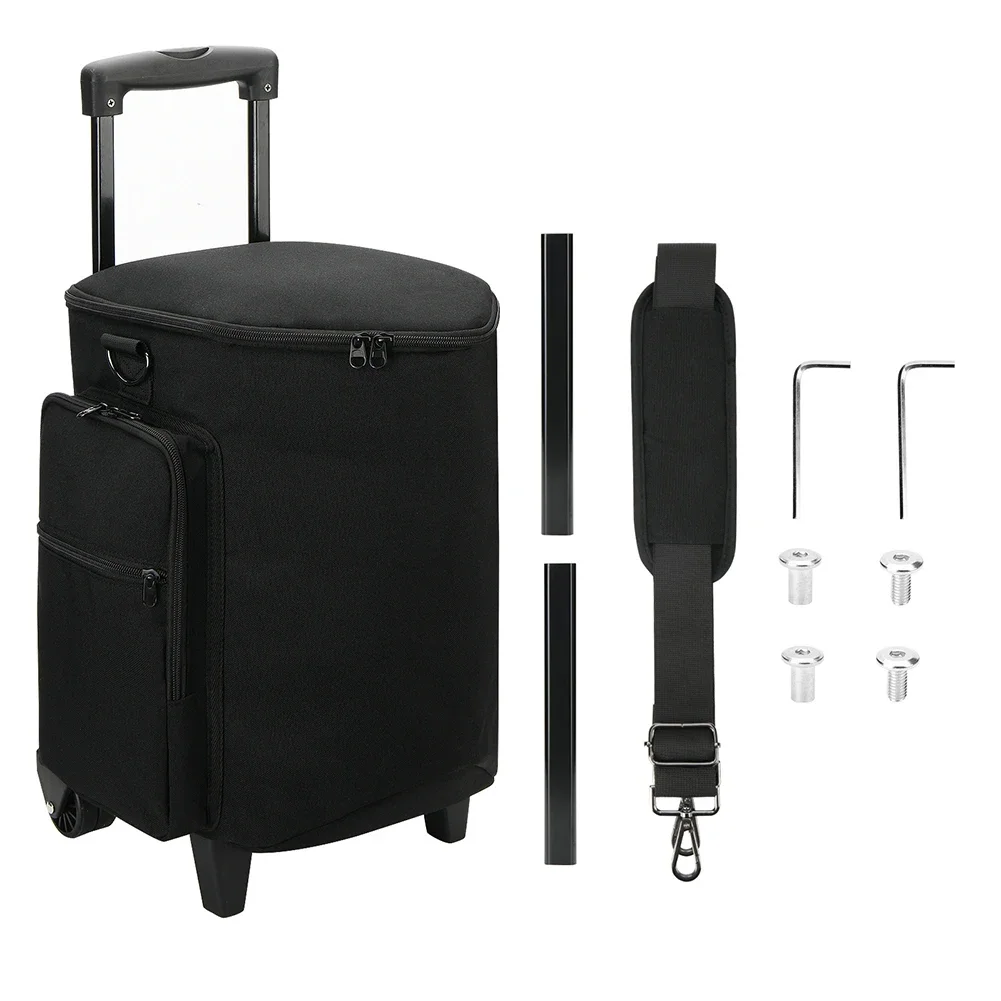 

Speaker Bag for Bose For S1 Pro and For S1 Pro+ Efficient Design with Retractable Handle for Convenient Travel