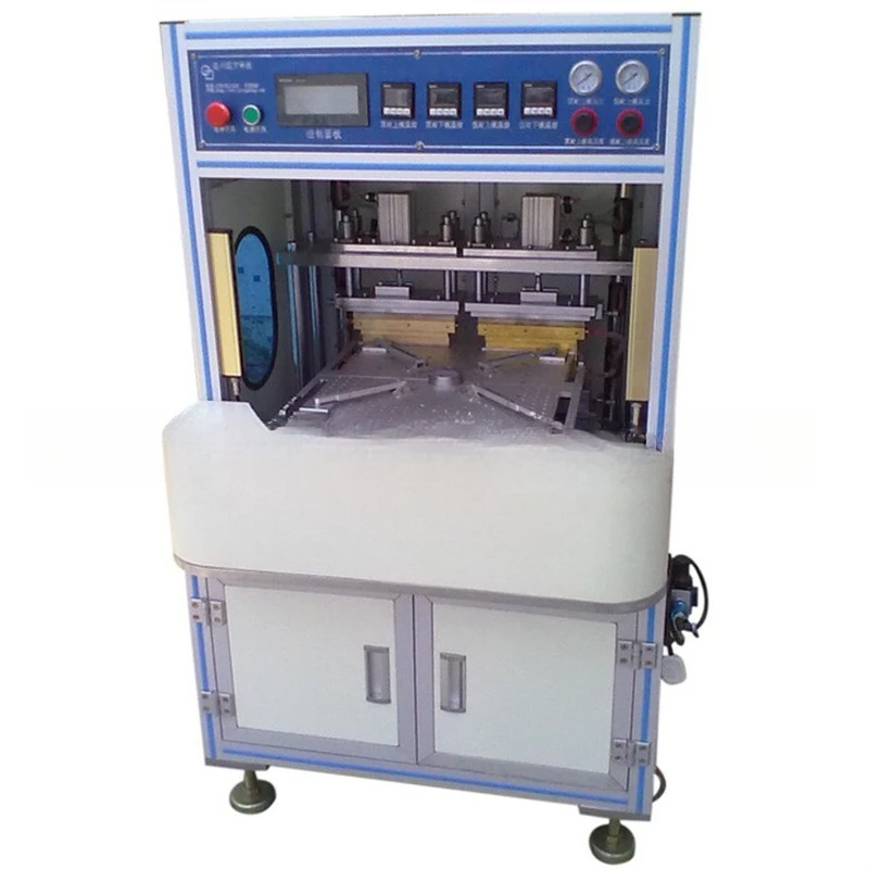Tab shaping machine: flat compression shaping