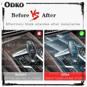 適用於賓士CLA A200 A260 2020-2021年汽車內裝中控台透明TPU保護膜防刮配件 6 最佳銷售 賓士CLA配件 - №4