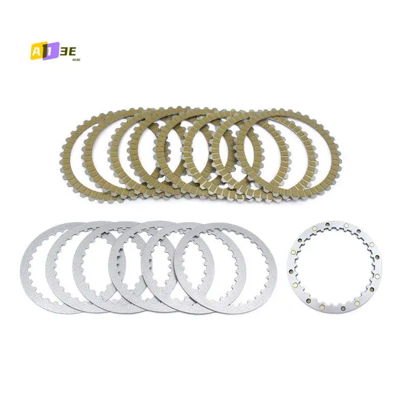 A03E-Motorcycle Clutch Steel Plates Friction Plates Spring Plate For Sportster Iron 883 1200 Roadster Forty Eight