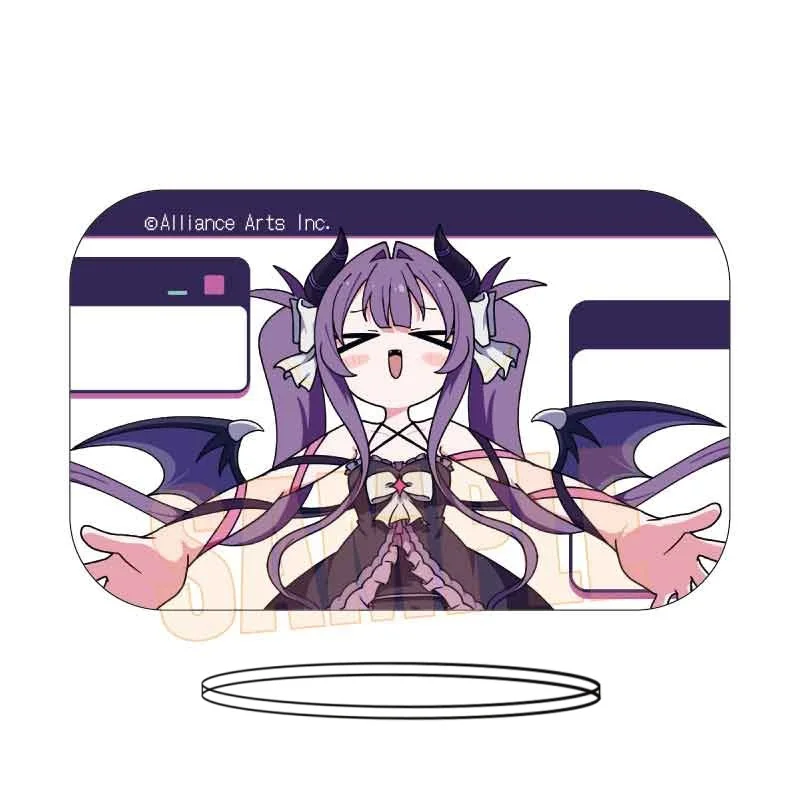 Yunyun Syndrome!? Rhythm Psychosis 15cm Qtie Yunyun Acrylic Stand Figure Keychains Character Merchandise Exquisite Products