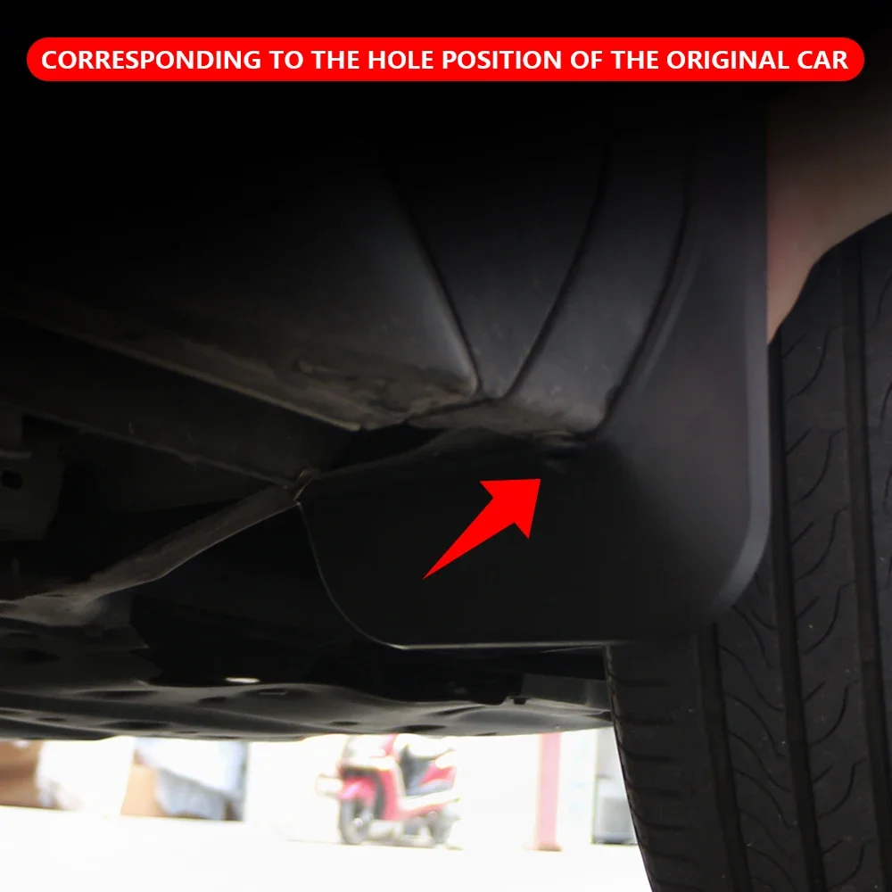 Car Mud Flaps Car Mudflap for BYD Atto 3 Yuan Plus Atto3 2021 2022 2023 Mudguard Splash Guards Fender Mudflaps Auto Accessories