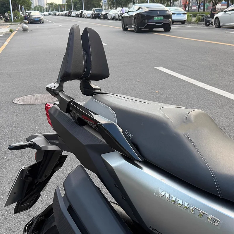 دراجة نارية لـ SYM ADX TG400 Sabertooth Tiger 400 تعديل الركاب الخلفي مسند الظهر الركاب الخلفي سنام وسادة خلفية الملحقات #3