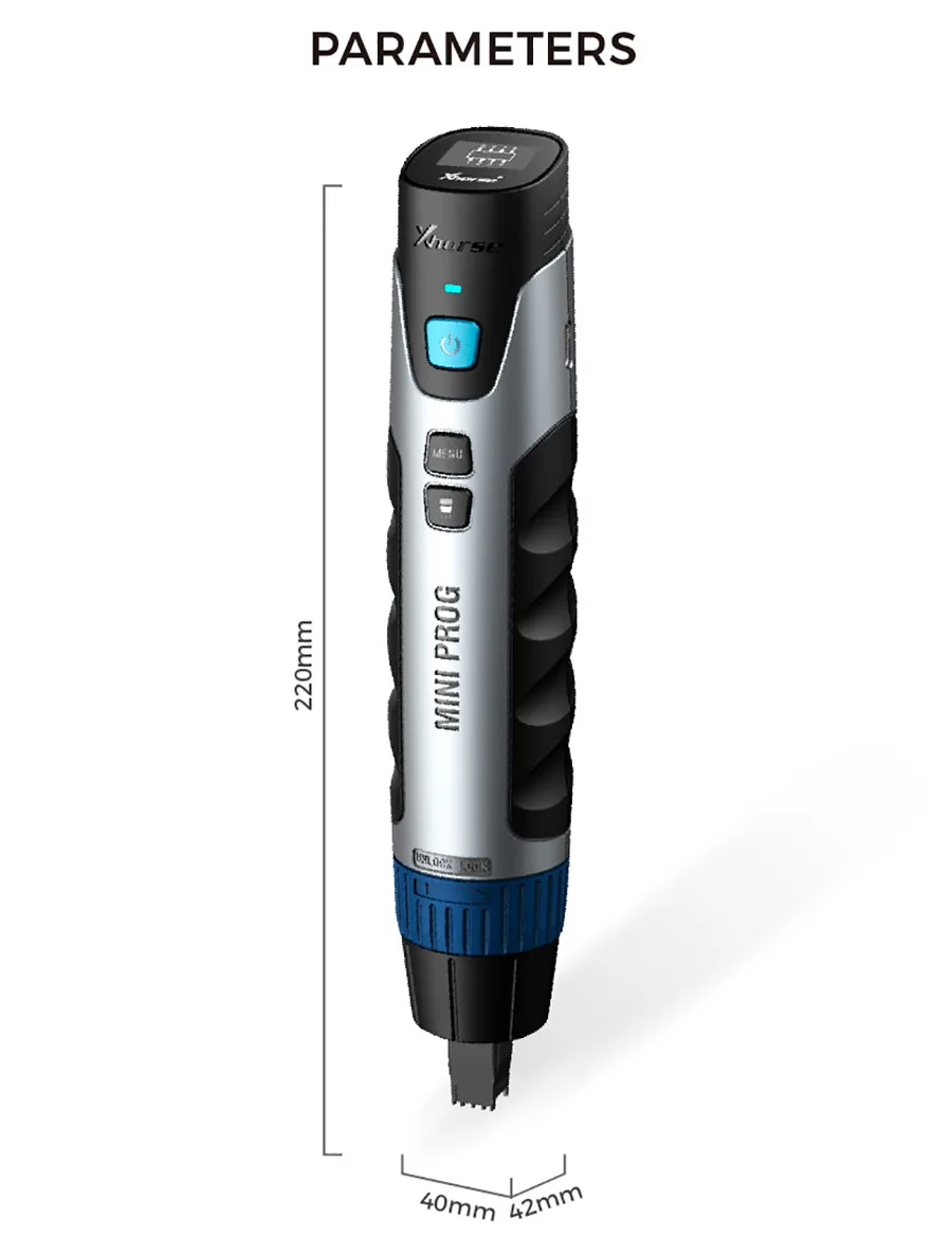 MS2024 Original Xhorse Vvdi Mini Key Tool Prog Programmer Support Reading Chip Data Multi-functional Chip Programmer