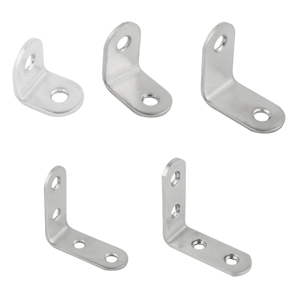 رمز الزاوية ​ دعامات زاوية للأثاث من الفولاذ المقاوم للصدأ صلبة سهلة التركيب، مواد عالية الجودة، علامة تجارية جديدة وعملية