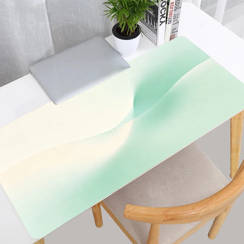 Mouse Pads Speed Computer Mousepad Designed specifically XXL Gaming Keyboard Mat Green toned aesthetic natural scenery Mouse Mat