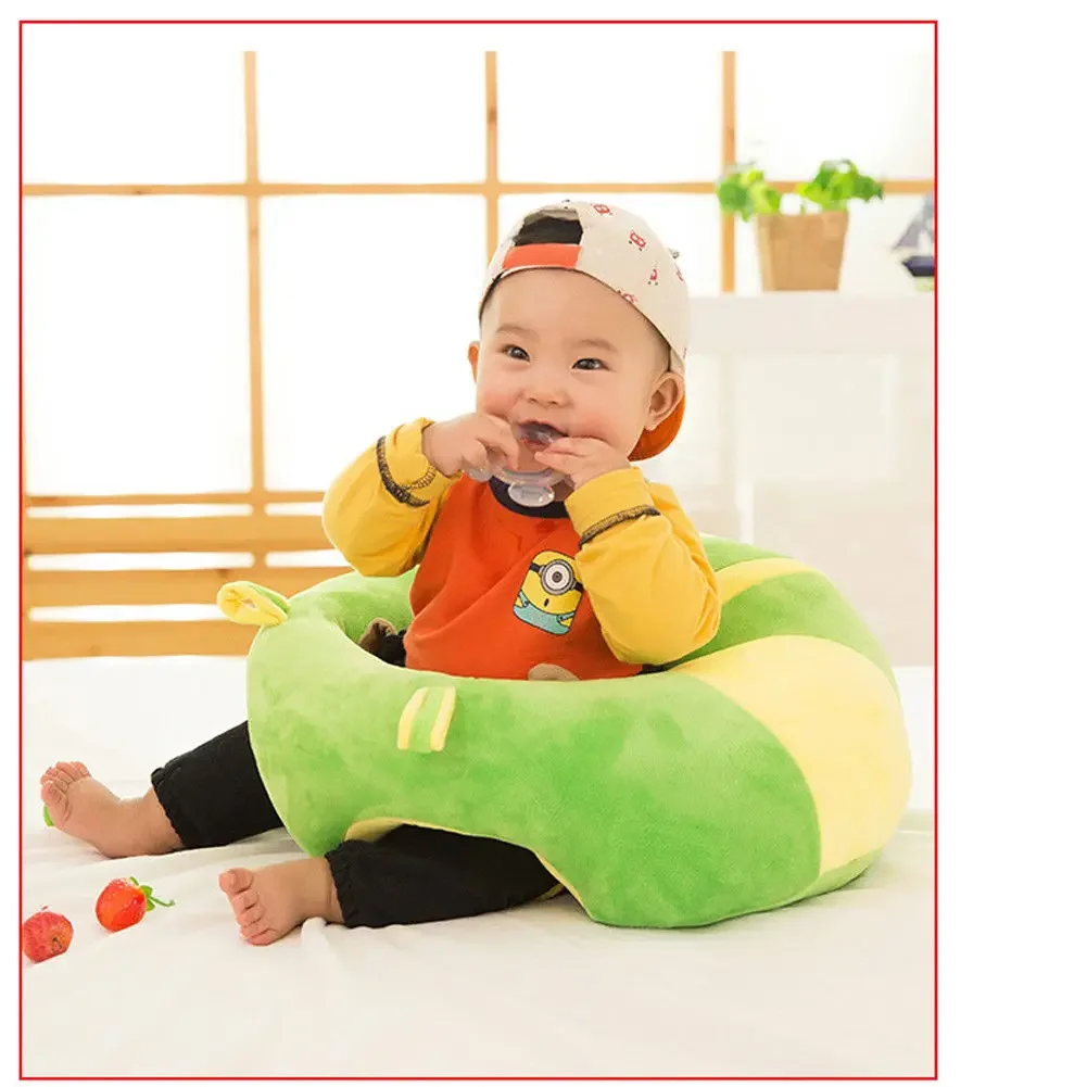 2019 New Kids Baby Support Seat Soft Chair Cushion Plush Toy Bean Bag Animal Sofa