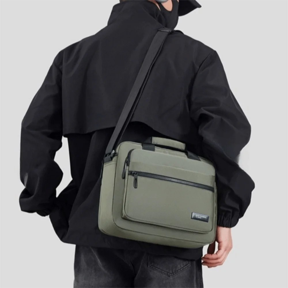 

Водонепроницаемый оксфордский портфель большой емкости с несколькими отделениями, деловой портфель, квадратная дорожная сумка на молнии