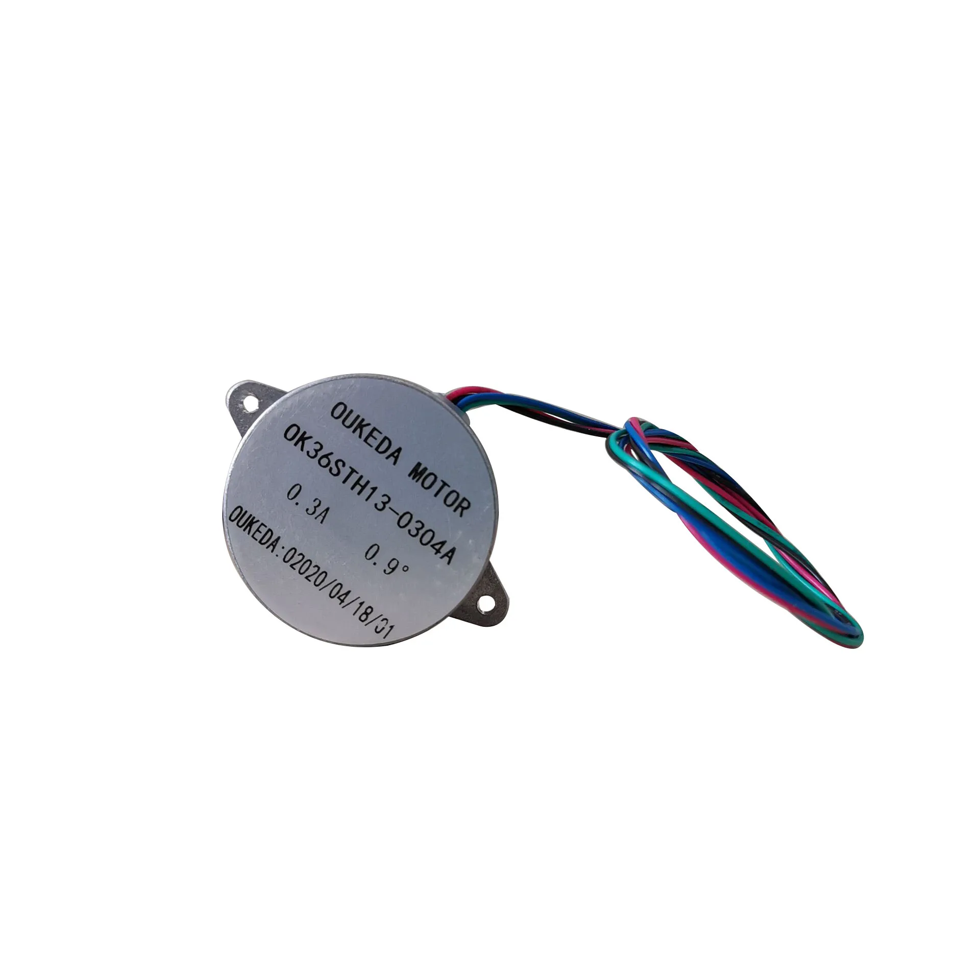 Round 0.9deg Thin Nema 14 Stepper Motor Bipolar 0.5A 7 Ncm/10.9oz Φ36x12.5mm 4 Wires