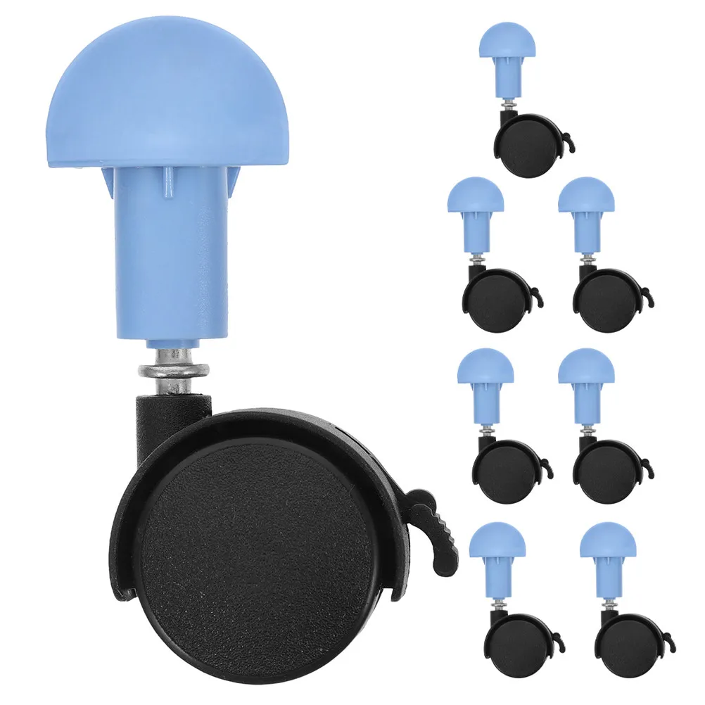 8Pcs Cat Cage Casters Sturdy Swivel Caster Wheels for Modular Cat Crates Effortless Movement Floor Cleaning Room Rearrangement