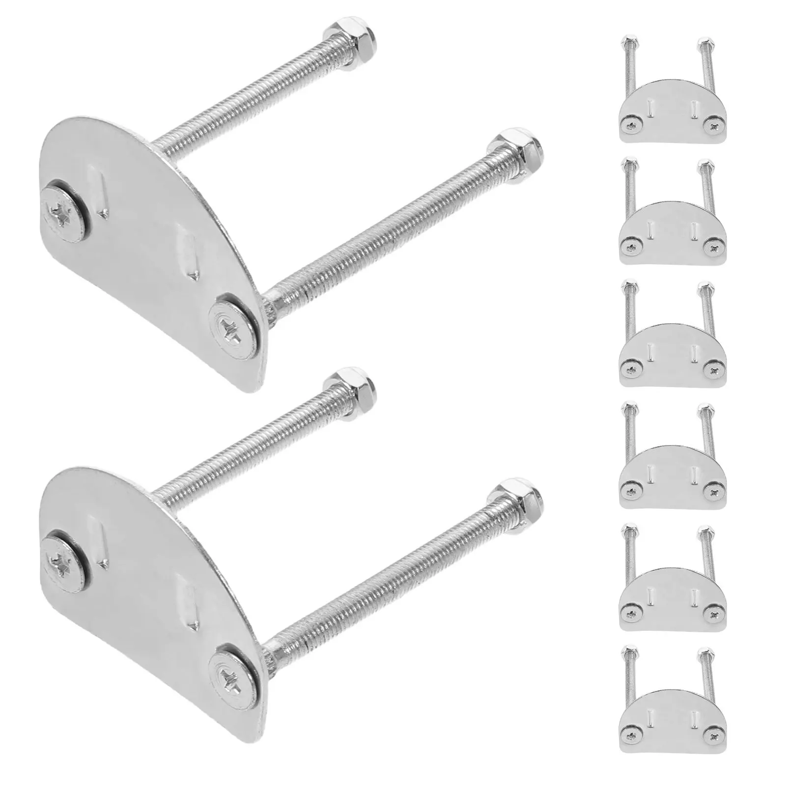 

8 шт. кронштейнов из нержавеющей стали для роликовых коньков, для двухрядных коньков, для четырехколесных коньков, спортивные аксессуары для крепления