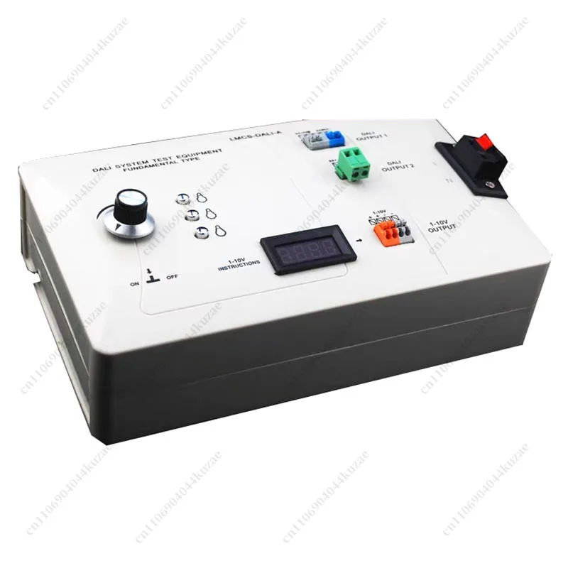 Multi-Signal LED DALI Tester Knob Dimmer with 1-10V Dimming Function and DALI Bus Power Supply