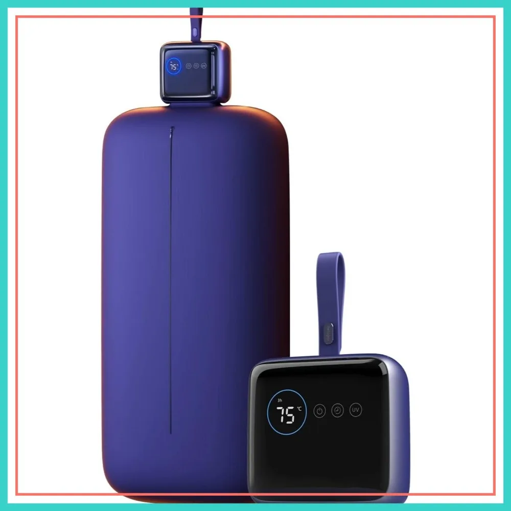 

Portable Compact Clothes Dryer, Global Voltage Travel Dryer, 4 Drying Modules, 36dB Quiet Efficient for Home, Travel & Dorm