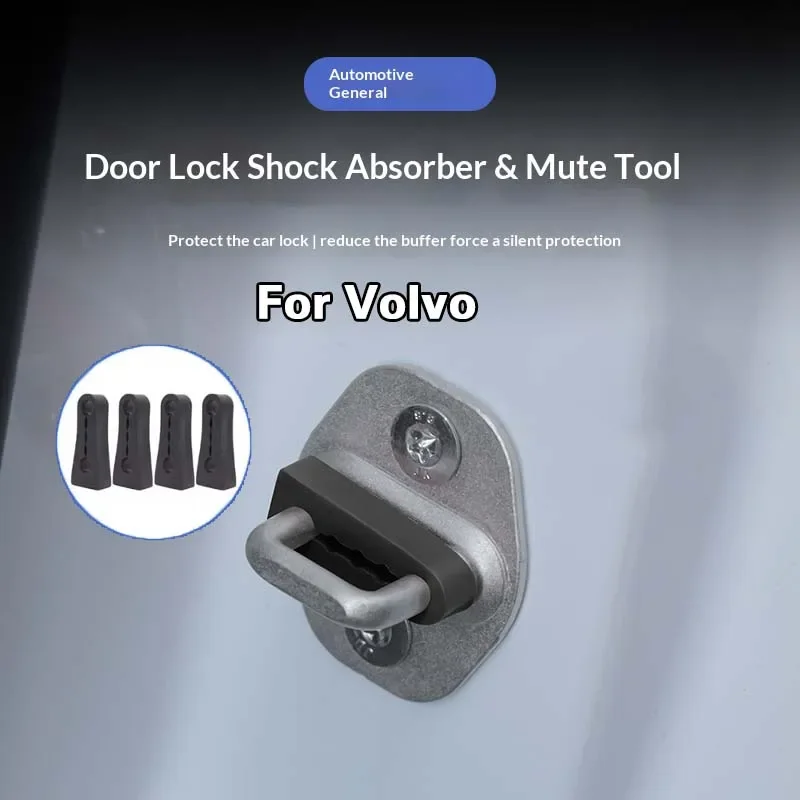 

Звуковой демпфер дверного замка для Volvo XC40 XC60 XC90 S60 S90 S80 C30 V40 V60 V70 Rattling STOP Звукоизоляционный глухокий уплотнитель