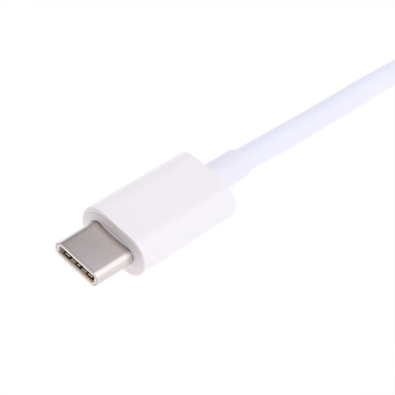 Cáp dữ liệu Type-c đa năng 80cm/31,5” USB 3.1 Male to Male 18cm (Trắng)