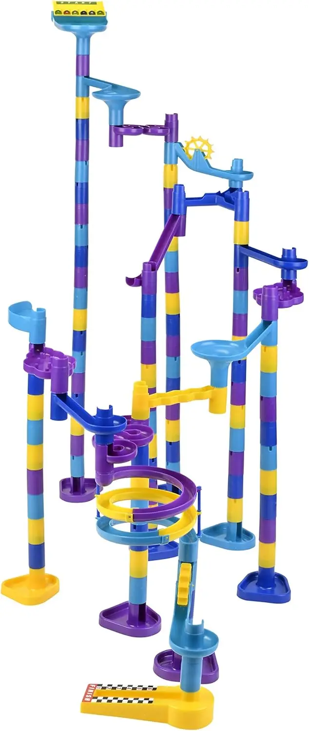 

Набор Marble Run Ultra Deluxe | Изучение по ребенка | STEM Развивающий строительный блок Игрушка Обучение и развитие детей 5-летний