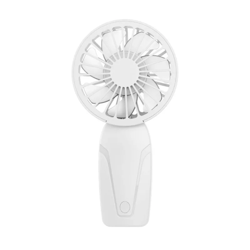 

Portable Handheld Small Fan ABS Lightweight Cute Appearance USB Rechargeable Mini Fan For On Go Cooling Portable Mini Pocket Fan