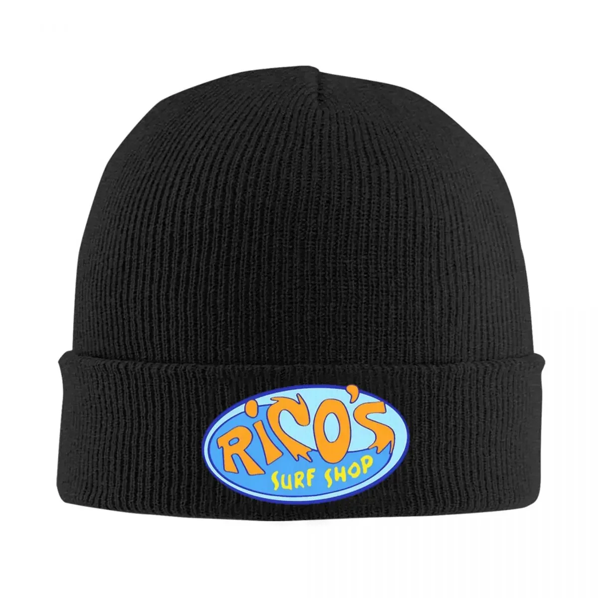 Rico_s Surf Shop From Hannah Montana Warm Knitted Cap Fashion Bonnet Hat Autumn Winter Outdoor Beanies Hats for Men Women Adult