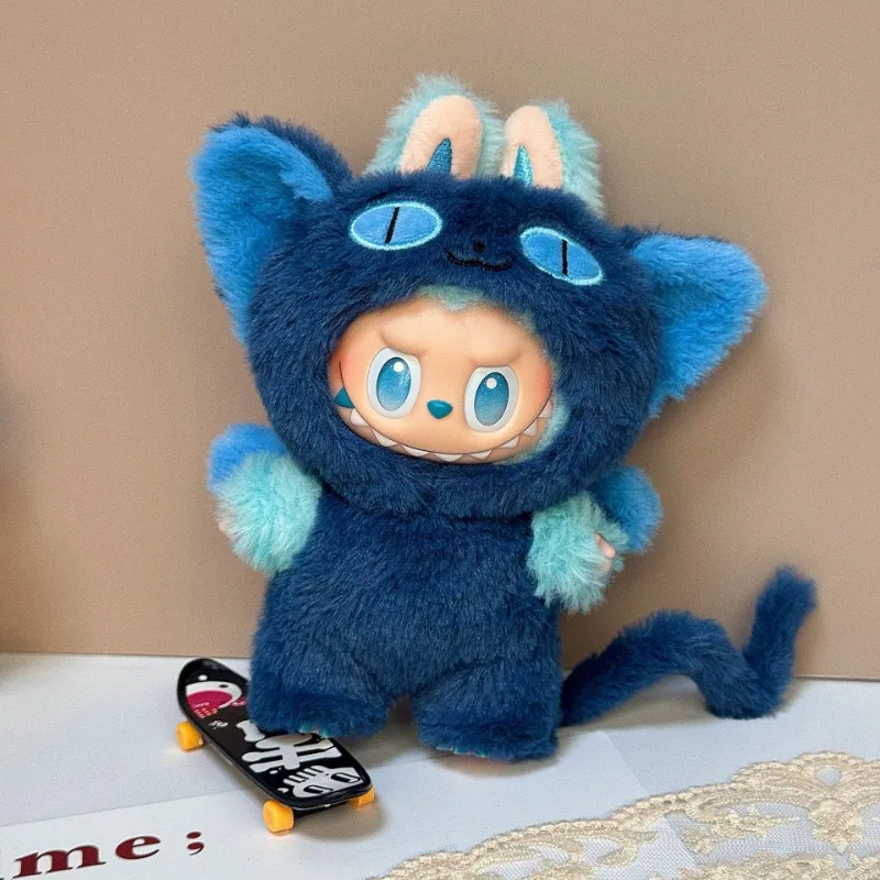 

Виниловая подвеска-сюрприз Labubu Baby Clothes Blind Box, одежда для кукол Labubu Baby Clothes, 17 см, цвет макарон