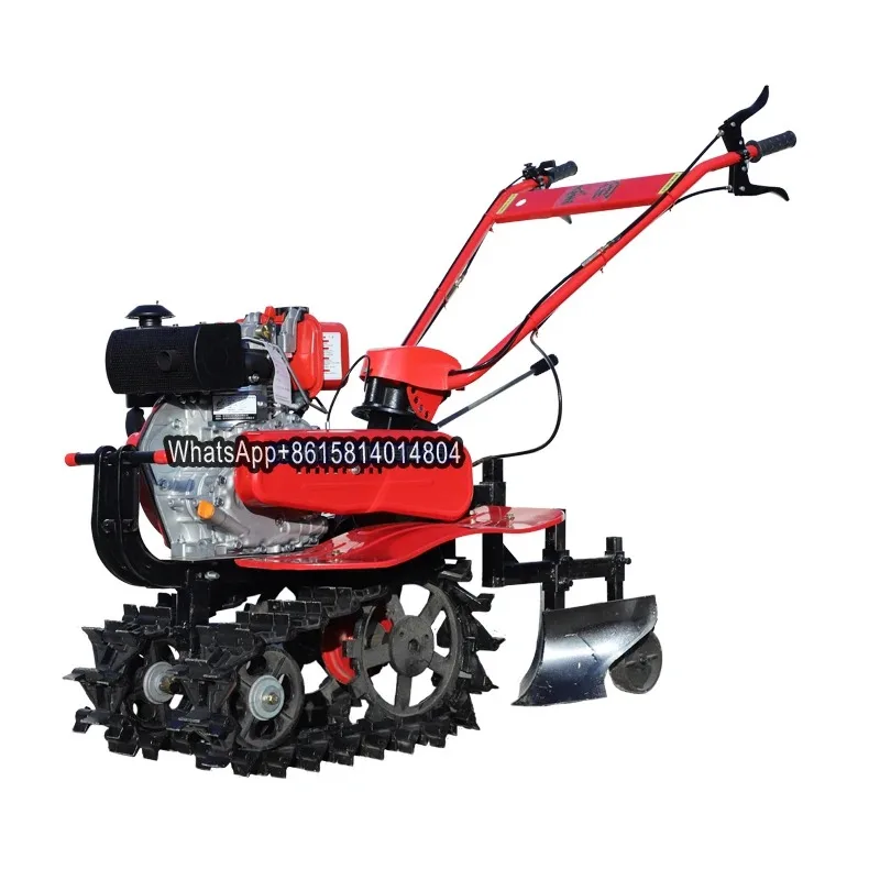 Micro-Tiller,multi-Function เครื่องจักรกลการเกษตร Reclamation เครื่อง/Crawler-ประเภทครัวเรือน Cultivator/โรตารี่/Ditcher