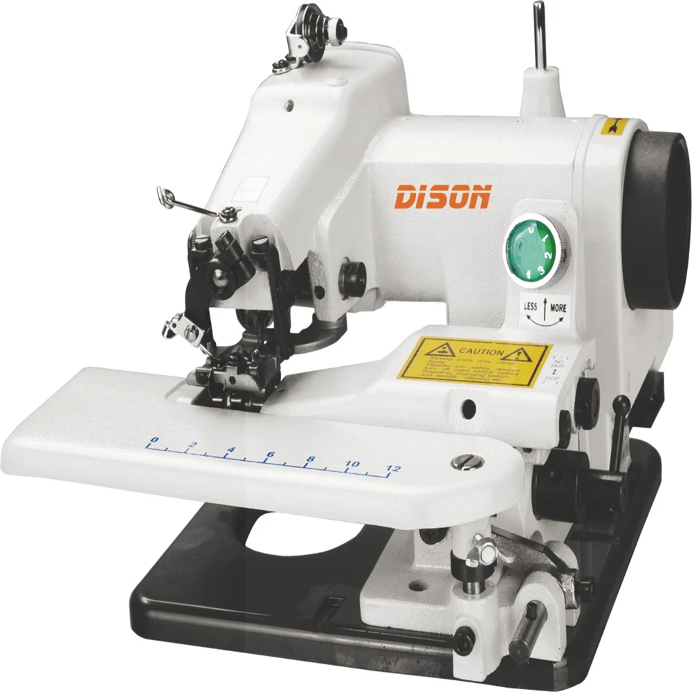 

DS-500 Single Needle Double Thread Chain Stitch Desk-top Industrial Blind Stitch Sewing Machines