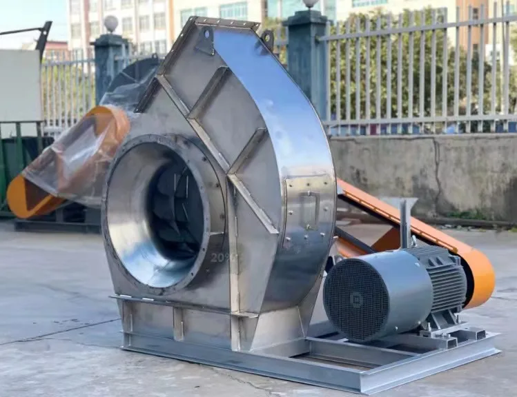 

AC Steel Blade Hand Push Movable 4-72 Stainless Centrifugal Ventilation Blower Fan With All Copper Motor