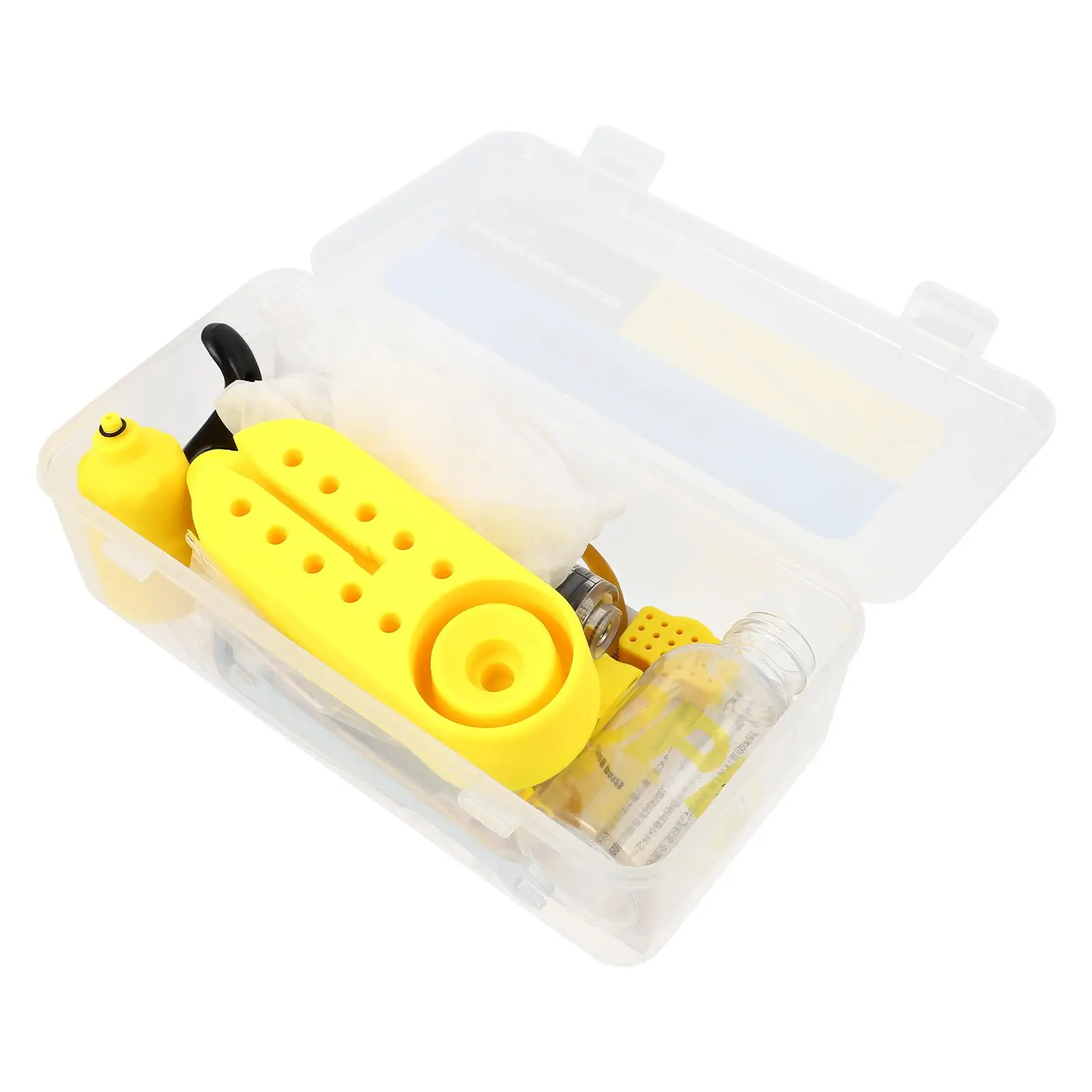 

Bike Disc Brake Tool Oil Resistant Plastic Funnel Mineral Oil Bleed Kits Portable Oiling Tools Storage Forms Hydraulic Repair