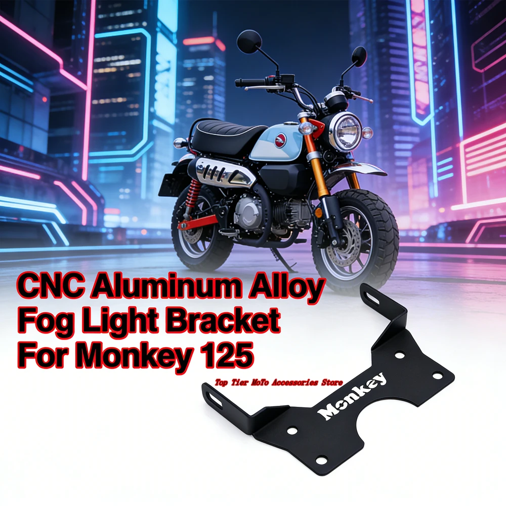 Applicable to HONDA MONKEY 125 Fog Light Bracket MONKEY 125 Auxiliary Light Mount 2018 2019 2020 2021 2022 2023 2024 2025