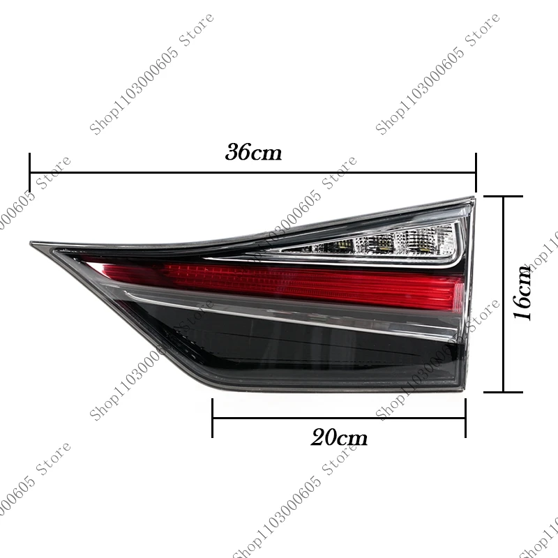 For Lexus GS350 GS300 GS450h 2016-2020 Auto Accessories Tail Light Assembly Turn Signal Driving Light Reverse Brake Light view 3