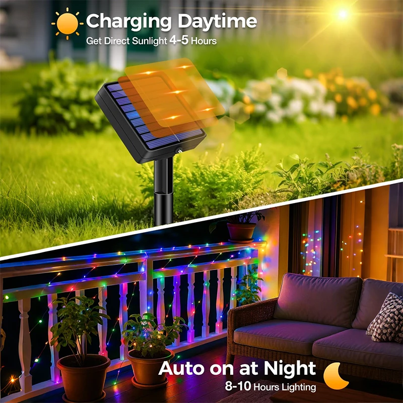 Outdoor LED Fairy Lights Solar - Outdoor Solar Power Xmas Lights recension och pris