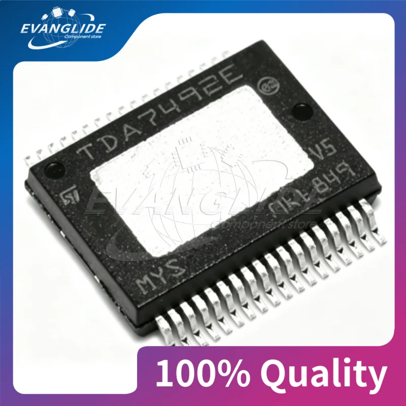 1 PCS/LOT BRAND NEW TDA7492E TDA7492ETR, TDA7492E, HSSOP36 Class D audio power amplifier chip