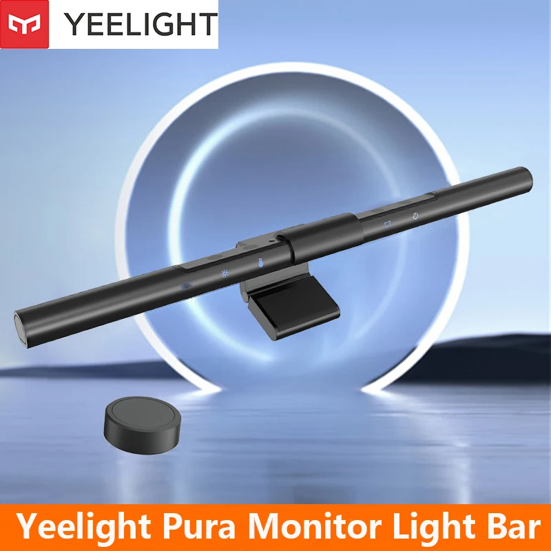 

Yeelight Pura Monitor Light Bar LED Screen Hanging Light Eye Protection Smart Touch 45° Light Angle 3000-6500K Anti-Glare USB-C