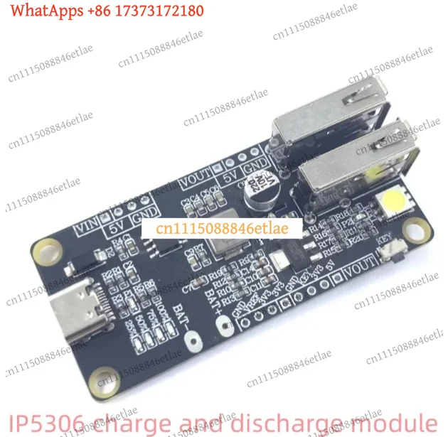 k3 IP5306 / IP5305T Power Bank SOC Module, 5V 2A Lithium Battery Charging & Discharging Board