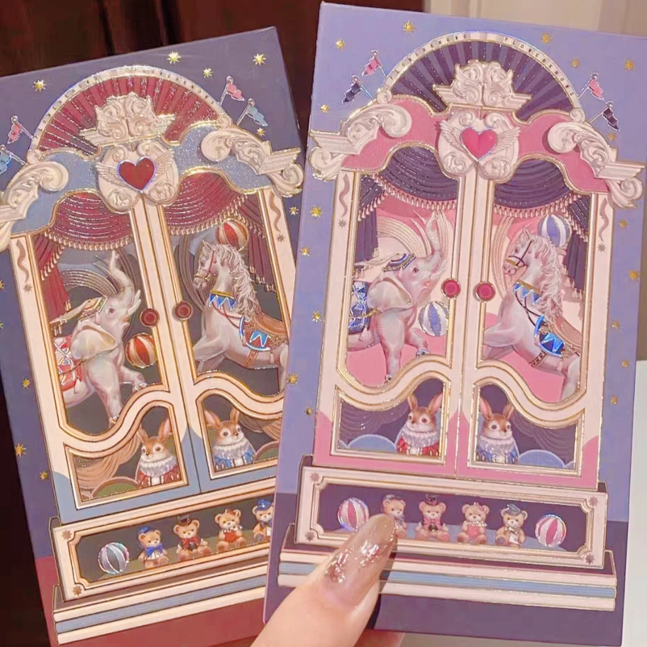 

Flower Knows Circus Series 12 Coloured Eyeshadow Palette Matte Shimmer Glitter Sequins Pigment Eye Face Makeup Beauty Cosmetics