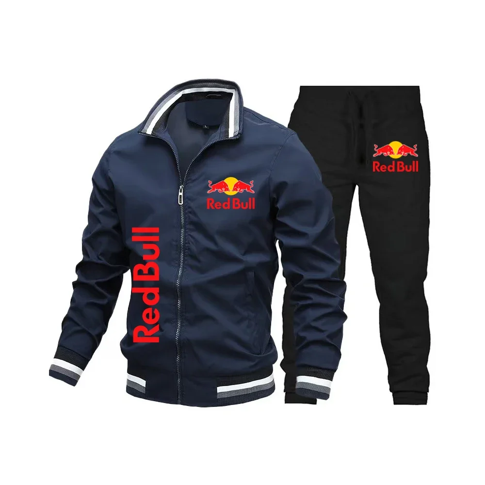 

2025 New Formula One Red Bull Racing Official Website Racing Polo Jacket Pants Set jerseys Outdoor Sports Clothing Adult and Wom