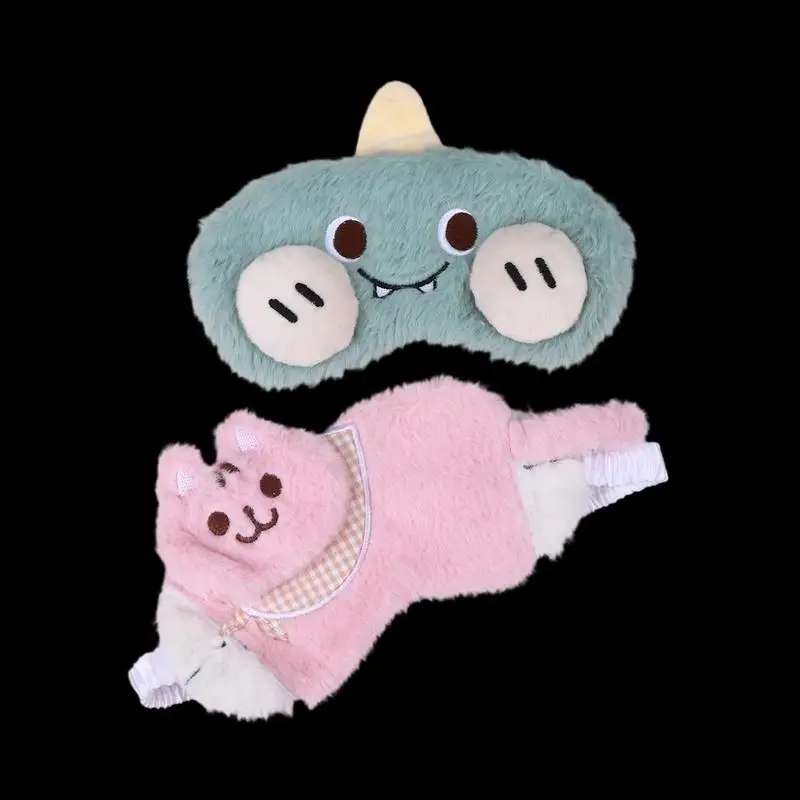 

Милая мультяшная плюшевая маска для сна, светоблокирующая крышка для сна, защитная маска для глаз, удобная мягкая