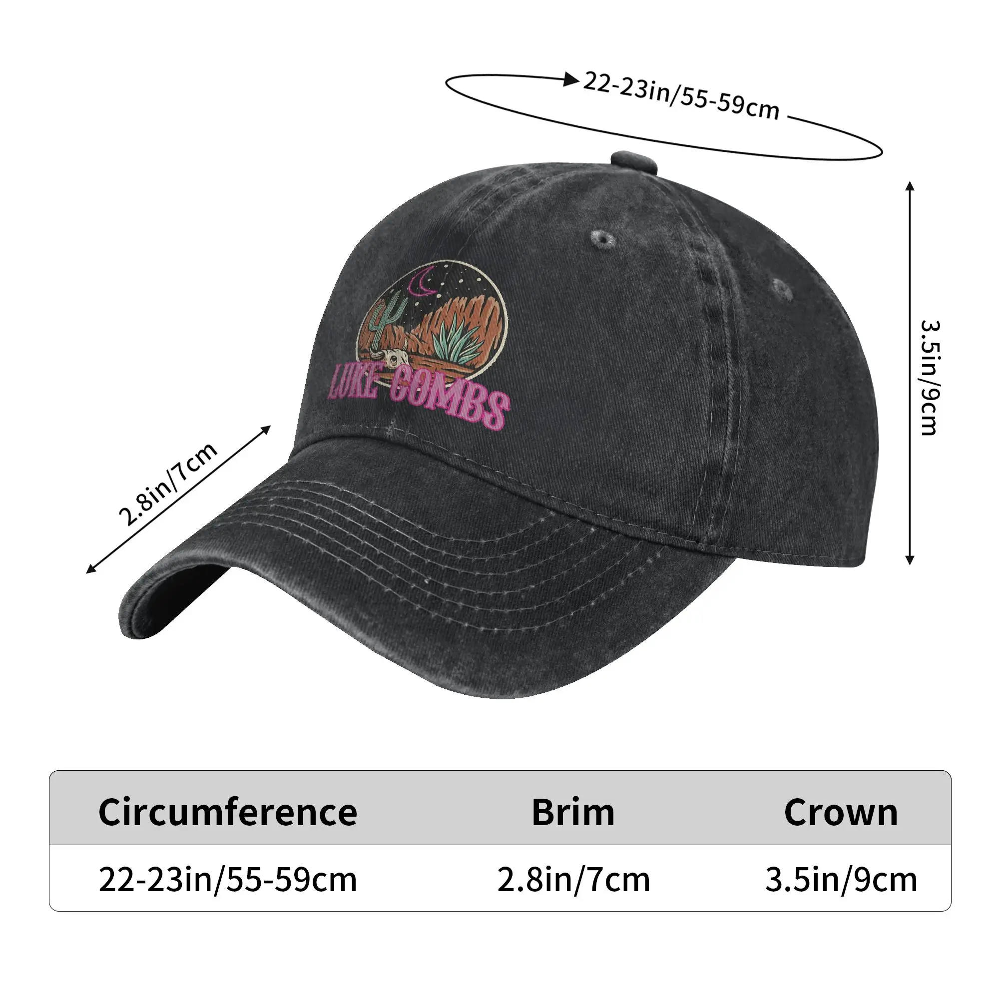 Lukes Combs My Kinda Saturday Night Tour 2026 Baseball Cap Accessories For Unisex  Adjustable Trucker Hat