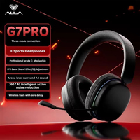 AULA G7Pro Wireless Bluetooth Headphone Tri-mode Low Latency Noise Reduction Esport Gaming Earphone Custom High Quality PC Gamer
