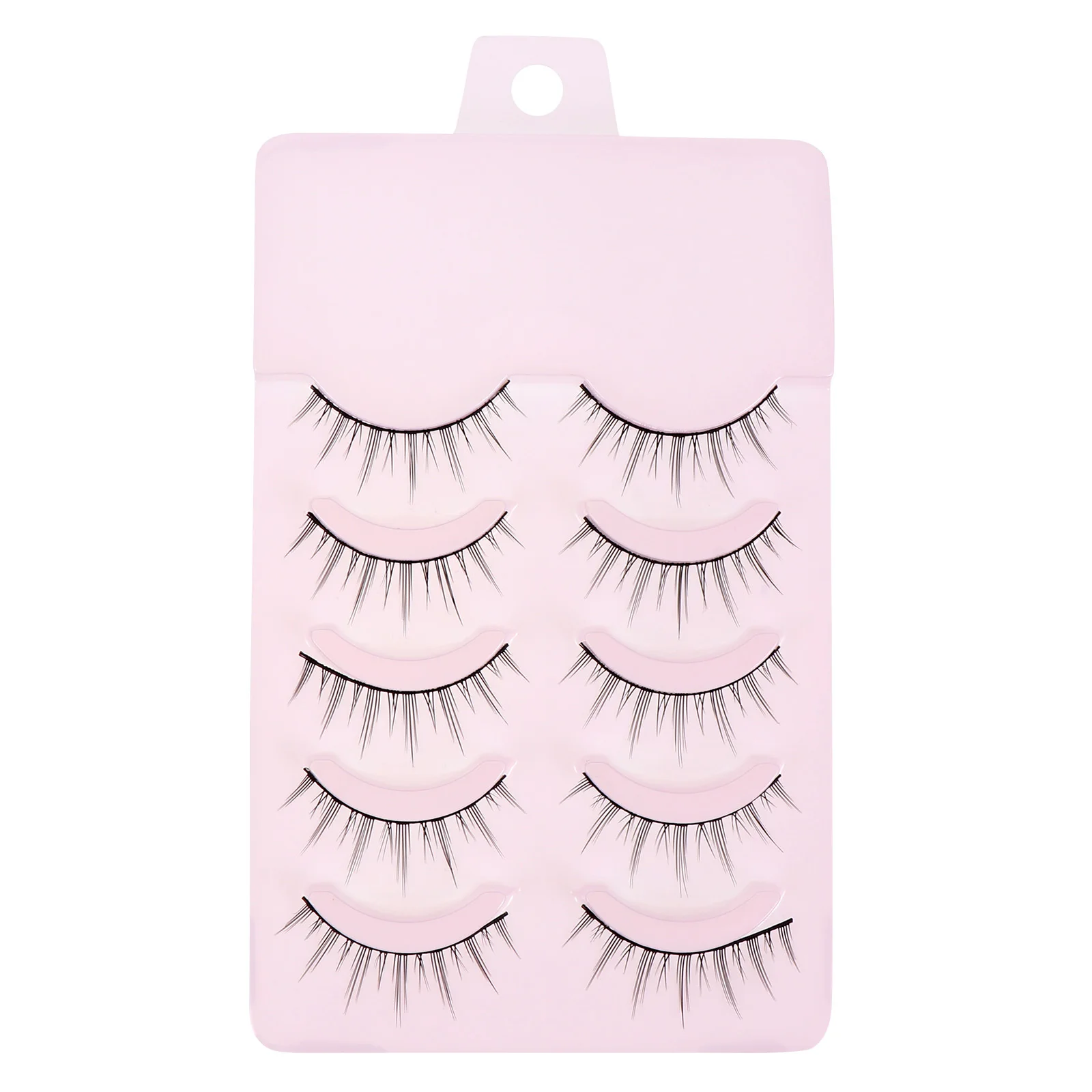 5Pairs False Eyelashes Natural Look Beauty Eye Lashes for Women Makeup Cosmetics Accessory Girl Eyelash Beauty Daily Use