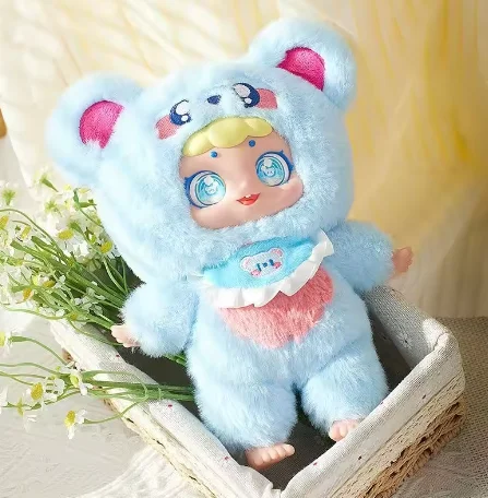 

Sisi's sweet tea party Vinyl Series Blind Box Mysterious Trendy Play Cartoon Cute Doll Action Figure Model Key pendant Toy Gifts