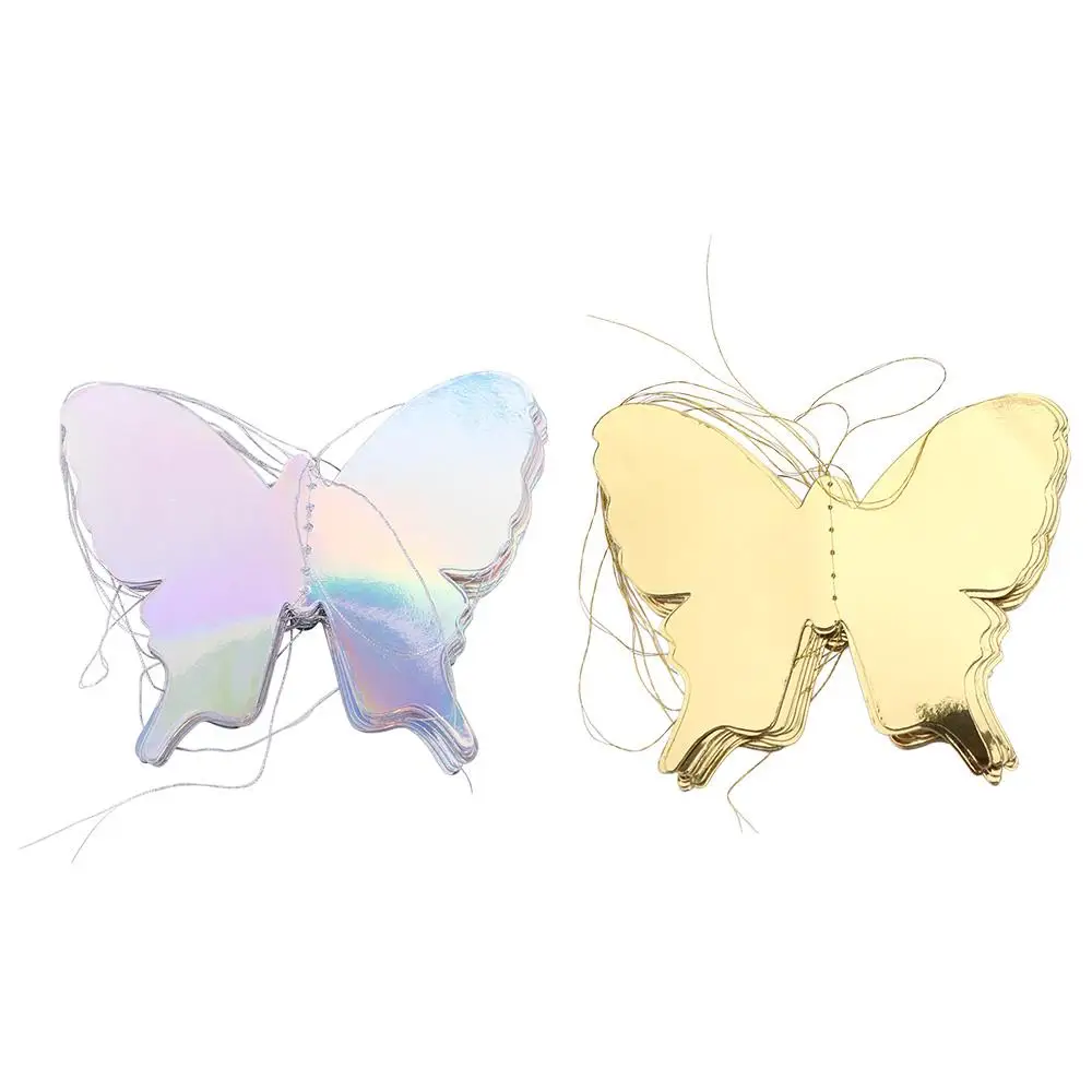 

Home Decor Colorful 3D Butterfly Paper Banner DIY 2m Butterfly Hanging Garland Cartoon Party Hanging Decoration Engagement